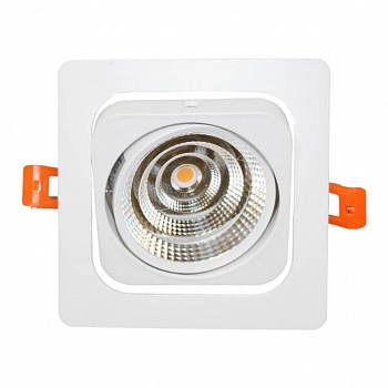 Встраиваемый светодиодный светильник Lumina Deco Fostis LDC 8065-10W WT (встраиваемые)  фото, kupilegko.ru