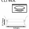 Встраиваемый светильник Crystal Lux CLT 043C WH (встраиваемые)