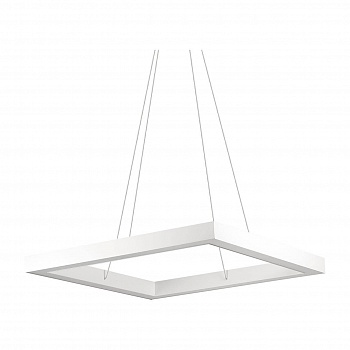 Подвесной светодиодный светильник Ideal Lux Oracle D50 Square Bianco 245669  фото, kupilegko.ru