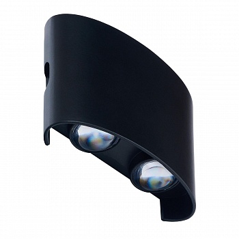 Настенный светодиодный светильник IMEX Cross IL.0014.0001-4 BK  фото, kupilegko.ru