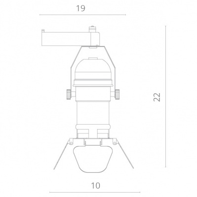 Трековые светильники Arte Lamp Track Lights A5319PL-1BK  фото, kupilegko.ru