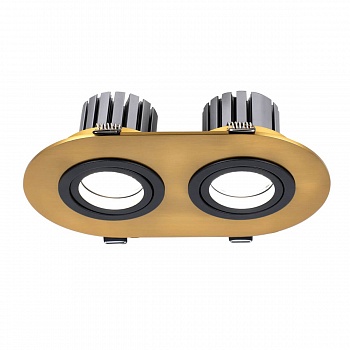 Встраиваемый светодиодный светильник Favourite Retro 2789-2C (встраиваемые)  фото, kupilegko.ru