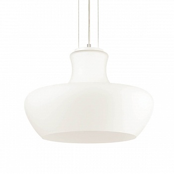 Подвесной светильник Ideal Lux Aladino SP1 D45 Bianco 137308  фото, kupilegko.ru