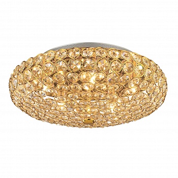 Потолочный светильник Ideal Lux King PL5 Oro 073187  фото, kupilegko.ru