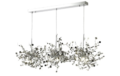 Подвесная люстра Crystal Lux GARDEN SP3х3 L1200 CHROME  фото, kupilegko.ru