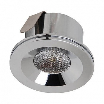 Встраиваемый светодиодный светильник Horoz Miranda 3W 4200К хром 016-004-0003 HRZ00002404 (встраиваемые)  фото, kupilegko.ru