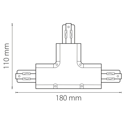 Комплектующие для трек-систем Light Star Barra 504139  фото, kupilegko.ru