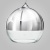 Подвесной светильник Azzardo Silver ball 25 AZ0733  фото, kupilegko.ru