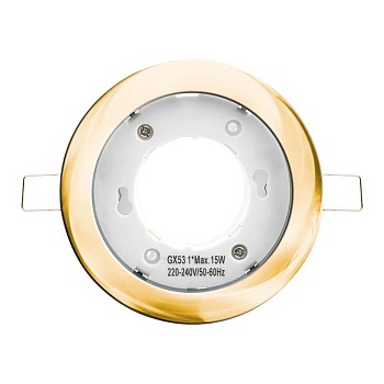 Встраиваемый светильник SWG GX53-H4-G 002297  фото, kupilegko.ru