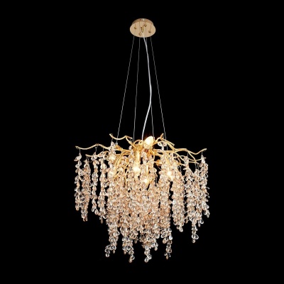 Подвесная люстра Gerhort G31327/8B GD+CL+TEA  фото, kupilegko.ru