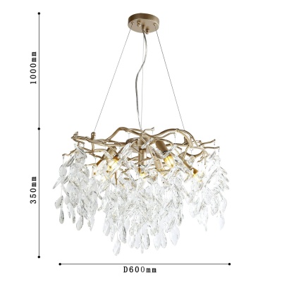 Подвесная люстра Favourite Brillo 3056-7P  фото, kupilegko.ru