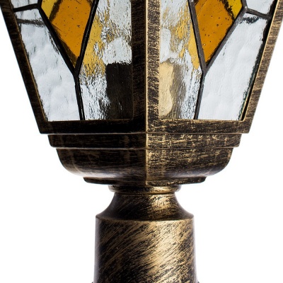 Столб фонарный уличный Arte Lamp BERLIN A1017PA-1BN  фото, kupilegko.ru