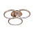 Потолочная светодиодная люстра Gerhort G61312/3GD  фото, kupilegko.ru