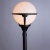 Столб фонарный уличный Arte Lamp MONACO A1496PA-1BK  фото, kupilegko.ru