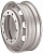 Колесные грузовые диски Lemmerz HL6/2740182 8.5x24 10x335 ET167 D281  фото, kupilegko.ru