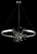 Фото Люстра Люстра подвесная Crystal Lux Подвесная люстра Crystal Lux GARDEN SPLED+4 D800 CHROME фото, kupilegko.ru