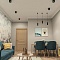 Потолочный светильник Denkirs DK3020BСY DK3080-BK+CY