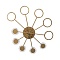 Потолочная светодиодная люстра Loft IT 10164M Gold  фото, kupilegko.ru