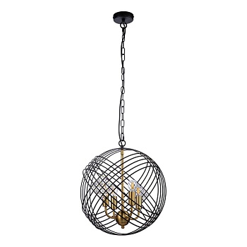 Подвесной светильник Indigo Fresco 10001/4P Black V000102  фото, kupilegko.ru