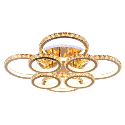 Потолочная светодиодная люстра Profit Light 8052/4+4 FGD  фото, kupilegko.ru