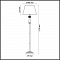 Торшер Odeon Light Gaellori 3393/1F  фото, kupilegko.ru