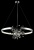 Фото Люстра Люстра подвесная Crystal Lux Подвесная люстра Crystal Lux GARDEN SPLED+4 D800 CHROME фото, kupilegko.ru
