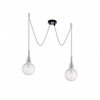 Подвесной светильник Ideal Lux Minimal SP2 Bianco Opaco 112718  фото, kupilegko.ru
