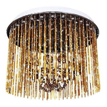 Потолочный светодиодный светильник Lumina Deco Soft Line LDC 7102-450 GD  фото, kupilegko.ru