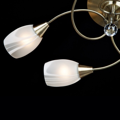 Подвесная люстра Eurosvet 2275/6 античная бронза  фото, kupilegko.ru