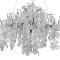 Подвесная люстра Crystal Lux Tenerife SP9 Silver  фото, kupilegko.ru