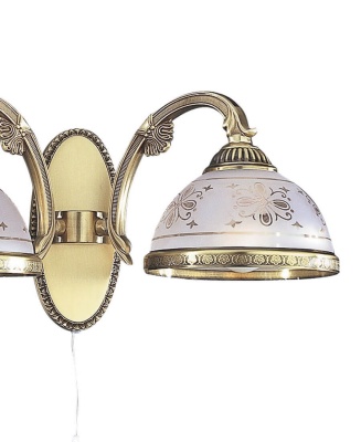 Бра, светильник настенный накладной Reccagni Angelo A 6002/2  фото, kupilegko.ru