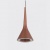 Подвесной светодиодный светильник Italline IT03-1427 coffee  фото, kupilegko.ru
