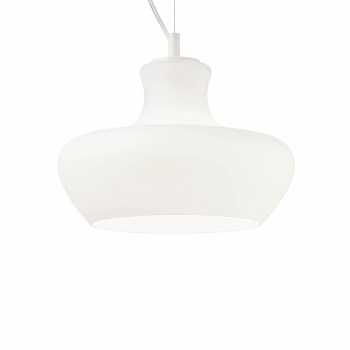 Подвесной светильник Ideal Lux Aladino SP1 D30 Bianco 137315  фото, kupilegko.ru
