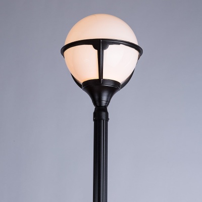 Столб фонарный уличный Arte Lamp MONACO A1497PA-1BK  фото, kupilegko.ru