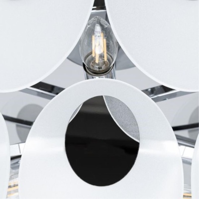 Подвесная люстра стеклянная Arte Lamp A4067LM-11CC  фото, kupilegko.ru