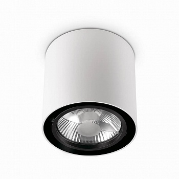 Потолочный светильник Ideal Lux Mood Pl1 D15 Round Bianco 140872  фото, kupilegko.ru
