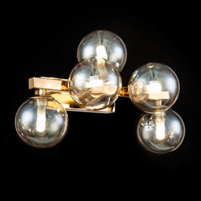 Бра, светильник настенный накладной Maytoni MOD547WL-05G  фото, kupilegko.ru