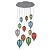 Подвесная люстра Ideal Lux Clown SP12 Color 100951  фото, kupilegko.ru