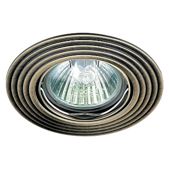 Встраиваемый светильник Novotech Antic 369162  фото, kupilegko.ru