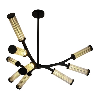 Потолочная светодиодная люстра Gerhort G61249/9BK CL  фото, kupilegko.ru