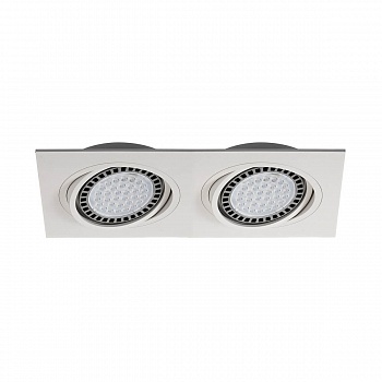 Встраиваемый светильник Zumaline Boxy dl 2 20072-WH (встраиваемые)  фото, kupilegko.ru