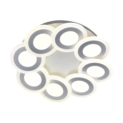 Потолочная светодиодная люстра Gerhort G61325/8WT  фото, kupilegko.ru