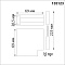 Коннектор Г-образный Novotech Shino Flum 135123  фото, kupilegko.ru