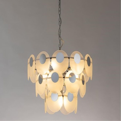 Подвесная люстра стеклянная Arte Lamp A4067LM-7CC  фото, kupilegko.ru