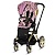 Коляска с прогулочным блоком и рамой Cybex Priam FE JS Cherubs Pink  фото, kupilegko.ru