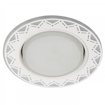 Точечный светильник ЭРА DK LD27 WH/WH Б0037388  фото, kupilegko.ru