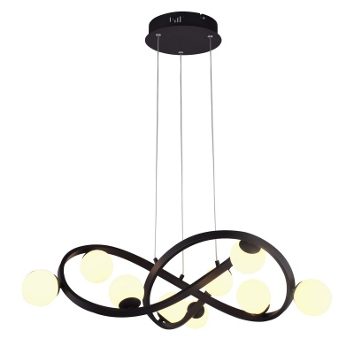 Подвесная светодиодная люстра Gerhort G61244/9CF CF+WT  фото, kupilegko.ru