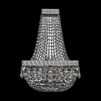 Настенный светильник Bohemia Ivele 19012B/H2/25IV Ni  фото, kupilegko.ru