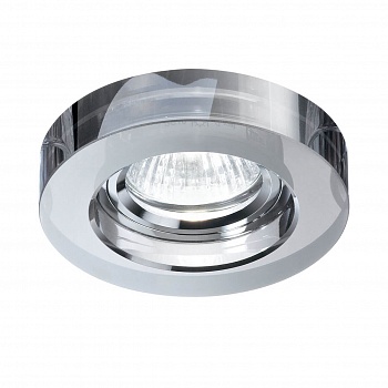 Встраиваемый светильник Ideal Lux Blues Round Fume 113982  фото, kupilegko.ru