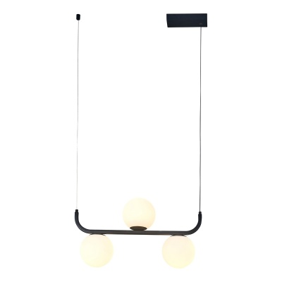 Подвесная светодиодная люстра Gerhort G61319/3BK  фото, kupilegko.ru